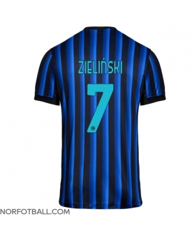 Billige Fotballdrakt Inter Milan Piotr Zielinski #7 Replika Hjemmedrakt 2025-26 Kortermet